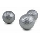 Golfballset in silber