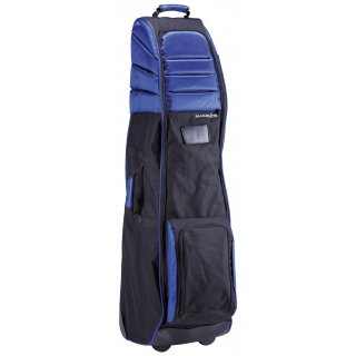 Travel-Cover Reisebag fr Flug mit Inline-Skate-Rollen - schwarz/blau