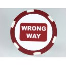 Golf Ballmarker WRONG WAY,3 Ballmarker im Roulette-Design