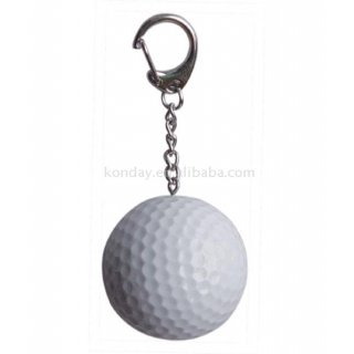 Golf & More Golfloch mit Golffahne in Original-Gre mit GOLFBALL SCHLSSELANHNGER