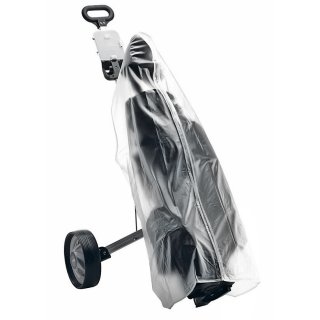 Regenberzug fr das Golfbag transparent