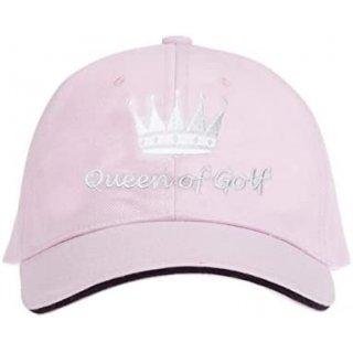 CEBEGO 2-teiliges Golf Geschenkset QUEEN OF GOLF mit Golfcap & Golfhandtuch mit edlem Stick