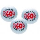 CEBEGO Golfballset HAPPY-40er, Golfball und...