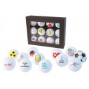 12-teiliges Golfballset MOTIV-MIX