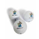 Dreimal Golfball GOLF-GOTT - Golfballset Herren Golfgeschenk