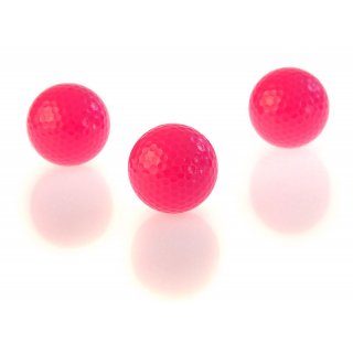 Golfballset neon-pink