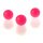 Golfballset neon-pink
