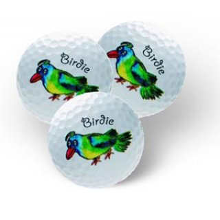 Dreierset Golfblle BIRDIE