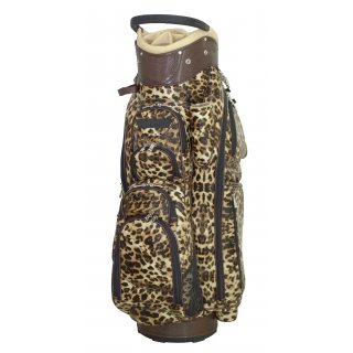 Golf-Cartbag im Leoparden-Design