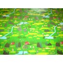 Geschenkverpackung mit Golf Geschenkpapier Grne Wiese