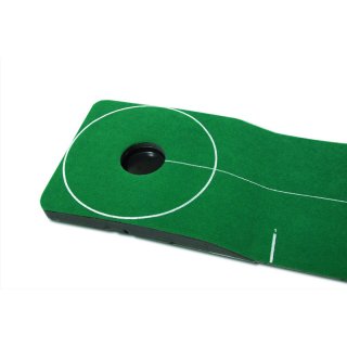 Golf Puttingmatte ULTRA LANG 5 Meter mit Putter & Golfball