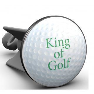 Golf Waschbeckenstoepsel KING OF GOLF