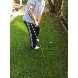 Golf bungsstbe fr Schwungtraining 2-er-Set - Golftraining wie die Profis