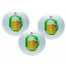 Motivgolfball Golfballset mit Bierkrug