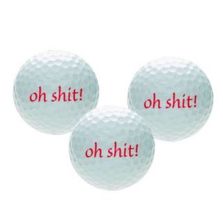 Golfballset oh shit!